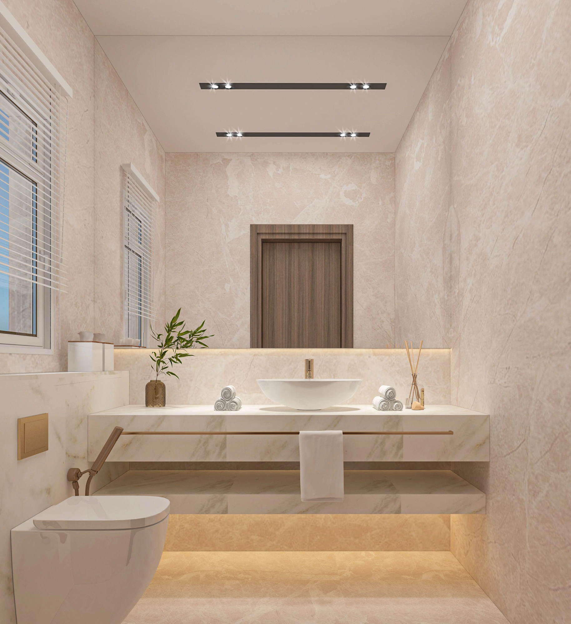 Wash & Bathroom View 17